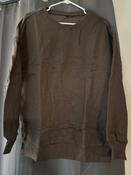 Dark brown small sweatshirt