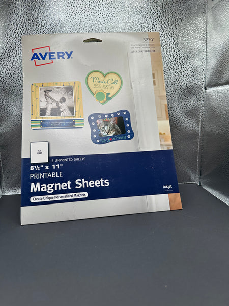Avery magnetic sheets
