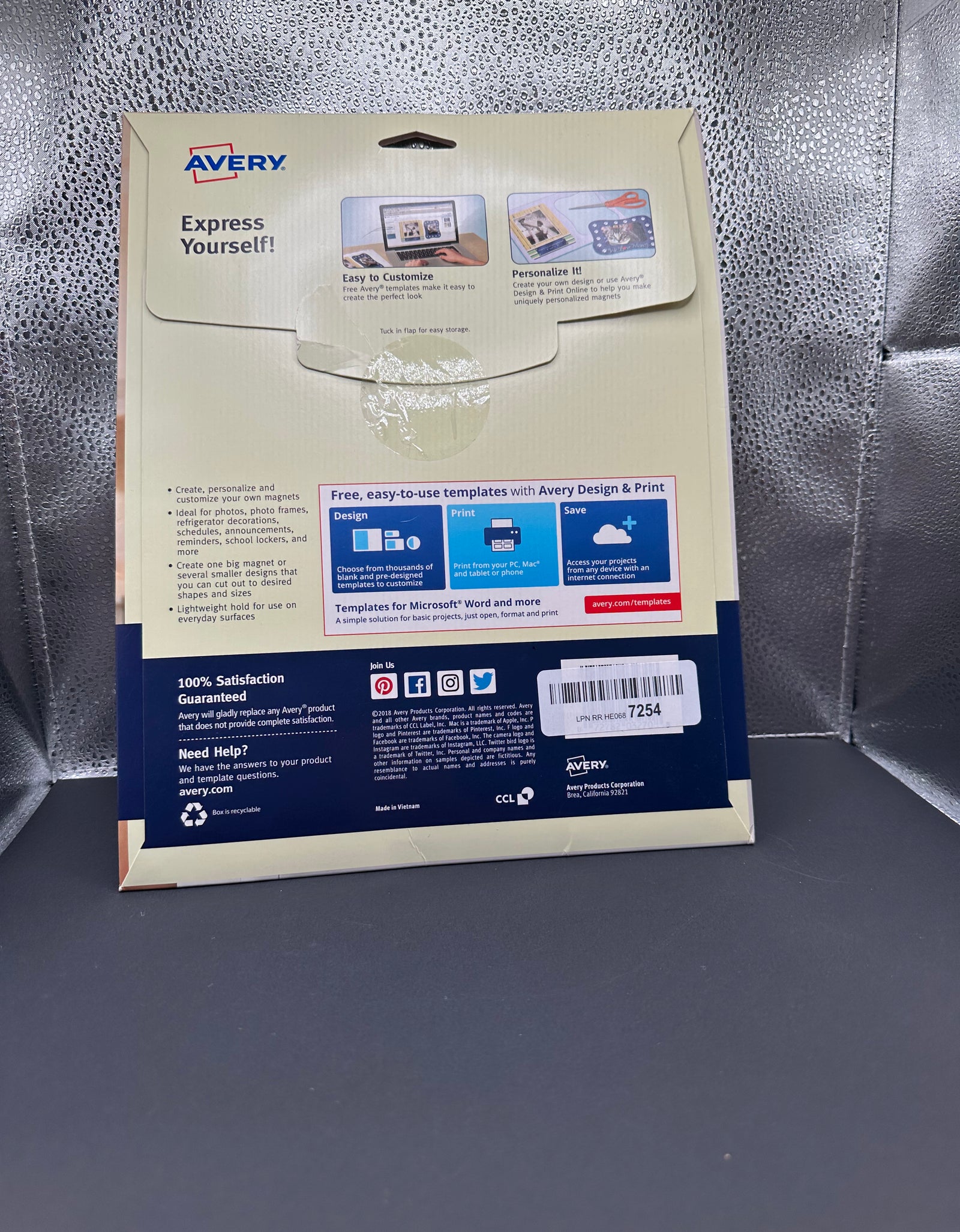 Avery magnetic sheets