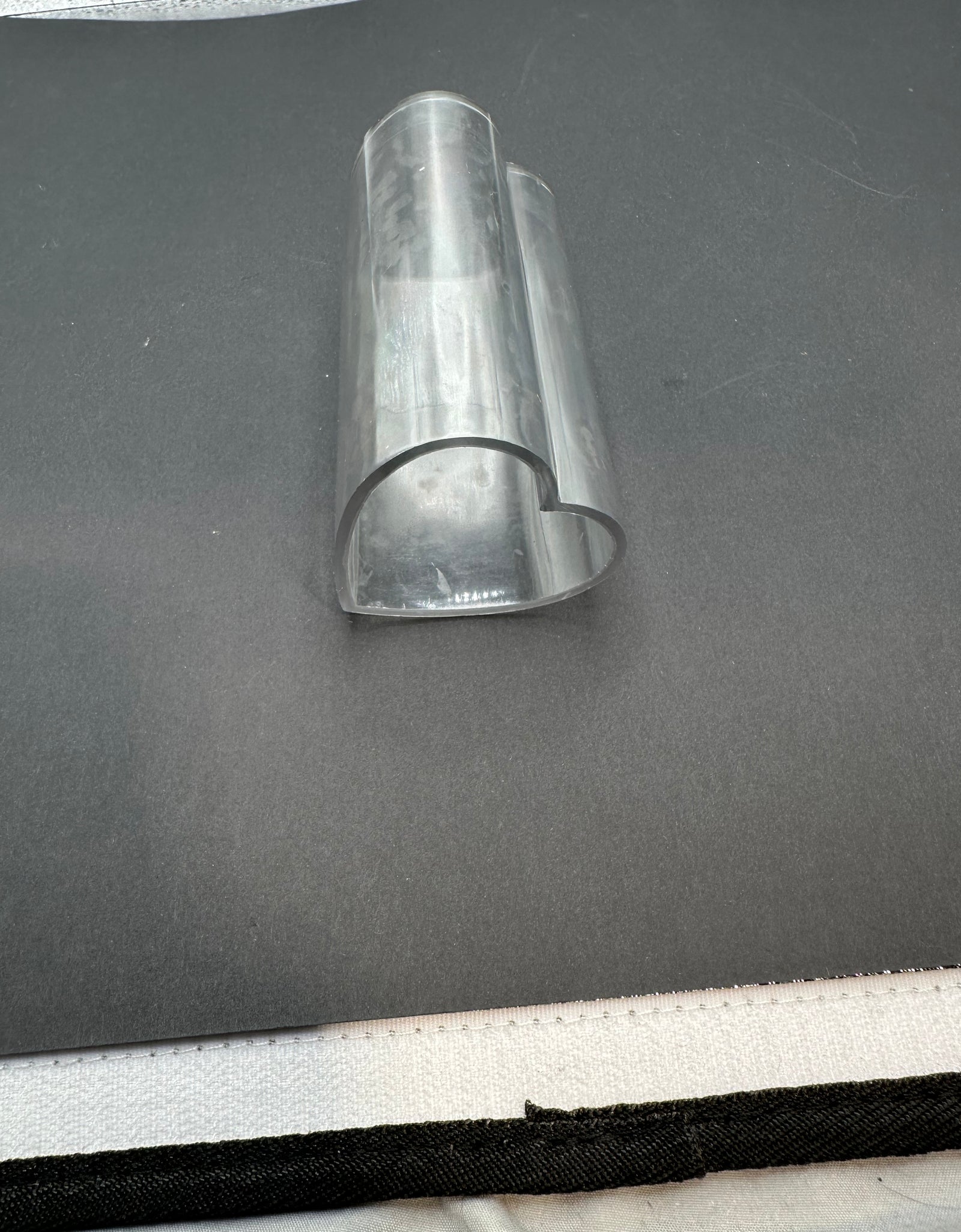 Heart-shaped candle mold