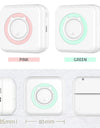 Portable Mini Thermal Printer Wirelessly BT 203dpi Photo Label Memo Wrong Question Printing With USB Cable Imprimante Portable