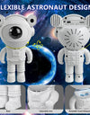 Kids Star DIY Projector Night Light with Remote Control 360 Adjustable Design Astronaut Nebula Galaxy Lighting for Children