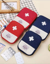 Portable Medicine Bag Cute First Aid Kit Medical Emergency Kits Organizer Outdoor Household Medicine Pill Storage Bag Travel