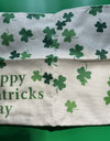 St. Patrick's Day pillow cushion case *Preowned*