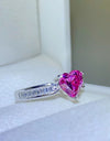 1 Carat Moissanite 925 Sterling Silver Ring
