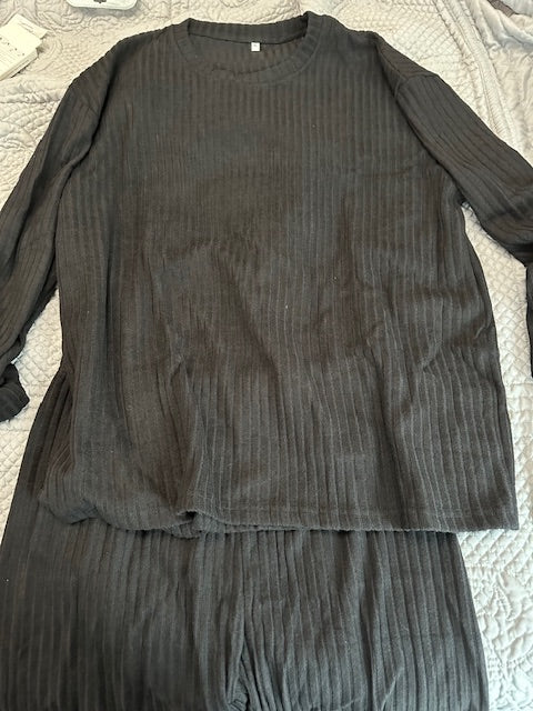 Women's 2-piece long sleeve and shorts sets