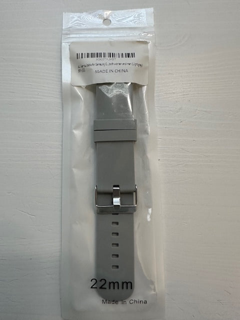 Gray watch band