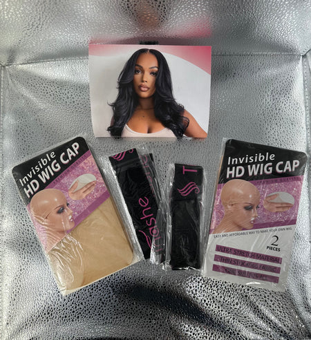 Invisible wig cap