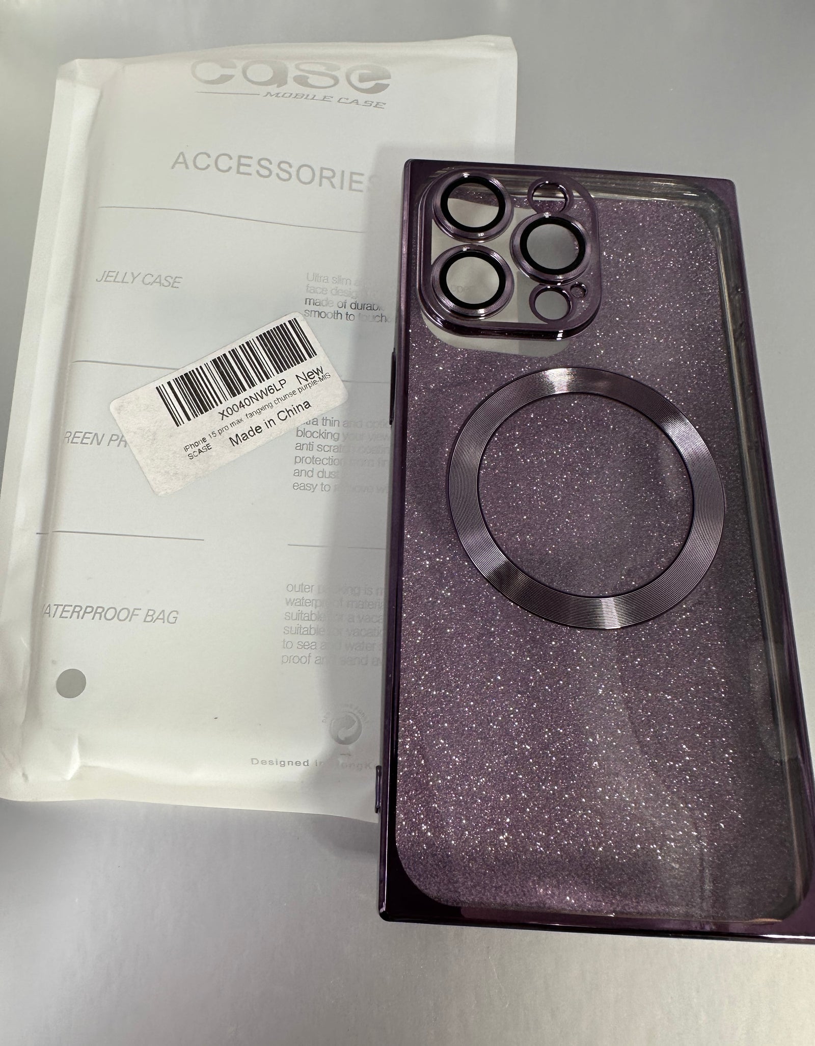 Purple phone case
