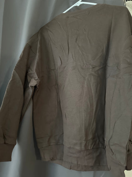 Dark brown small sweatshirt