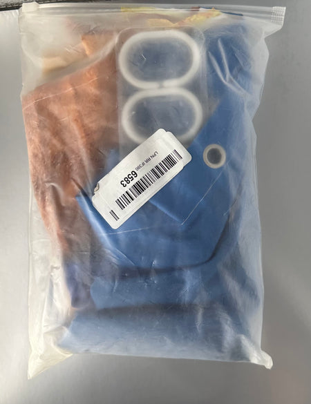 Beach scene shower curtain