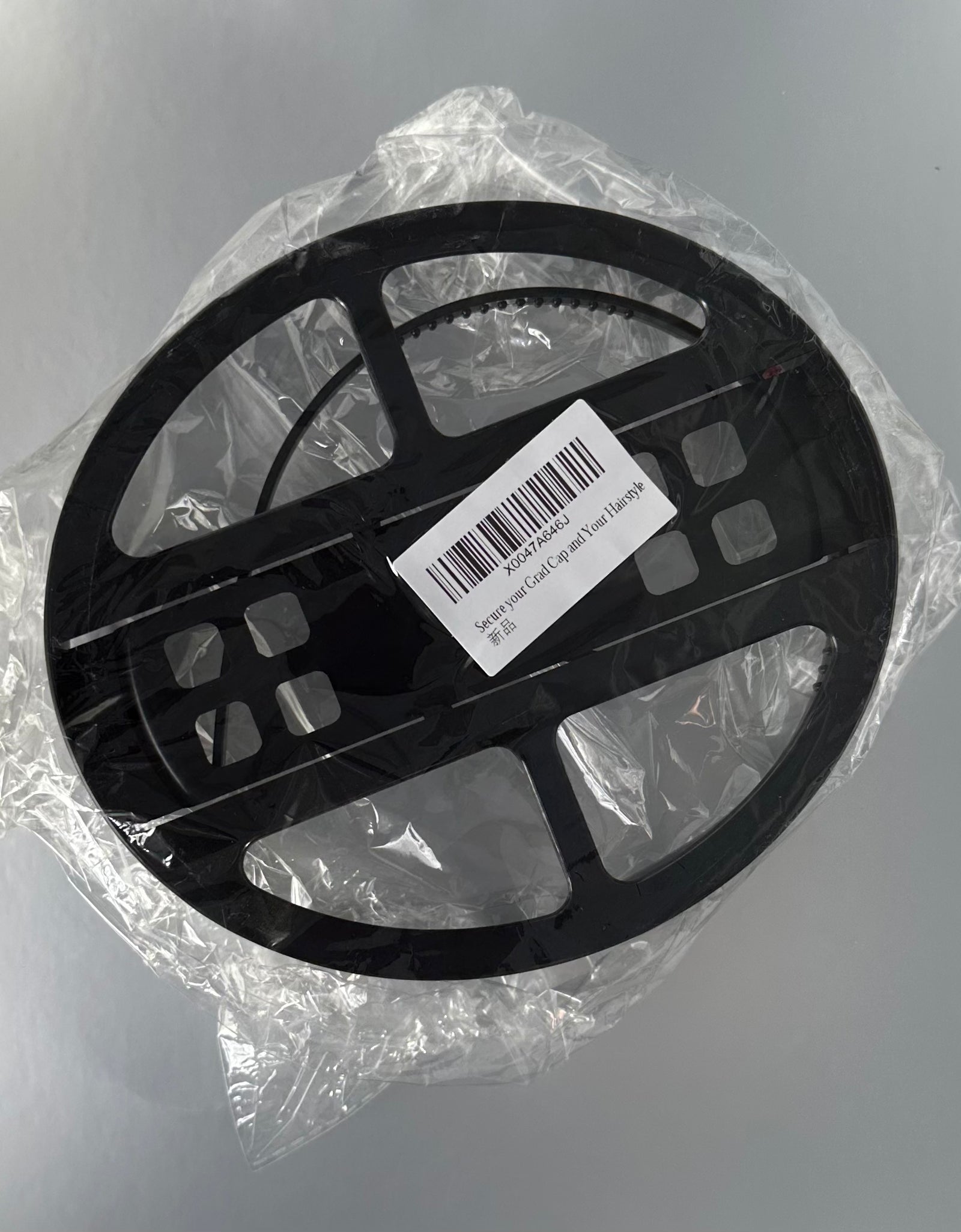 Grad cap holder with headband