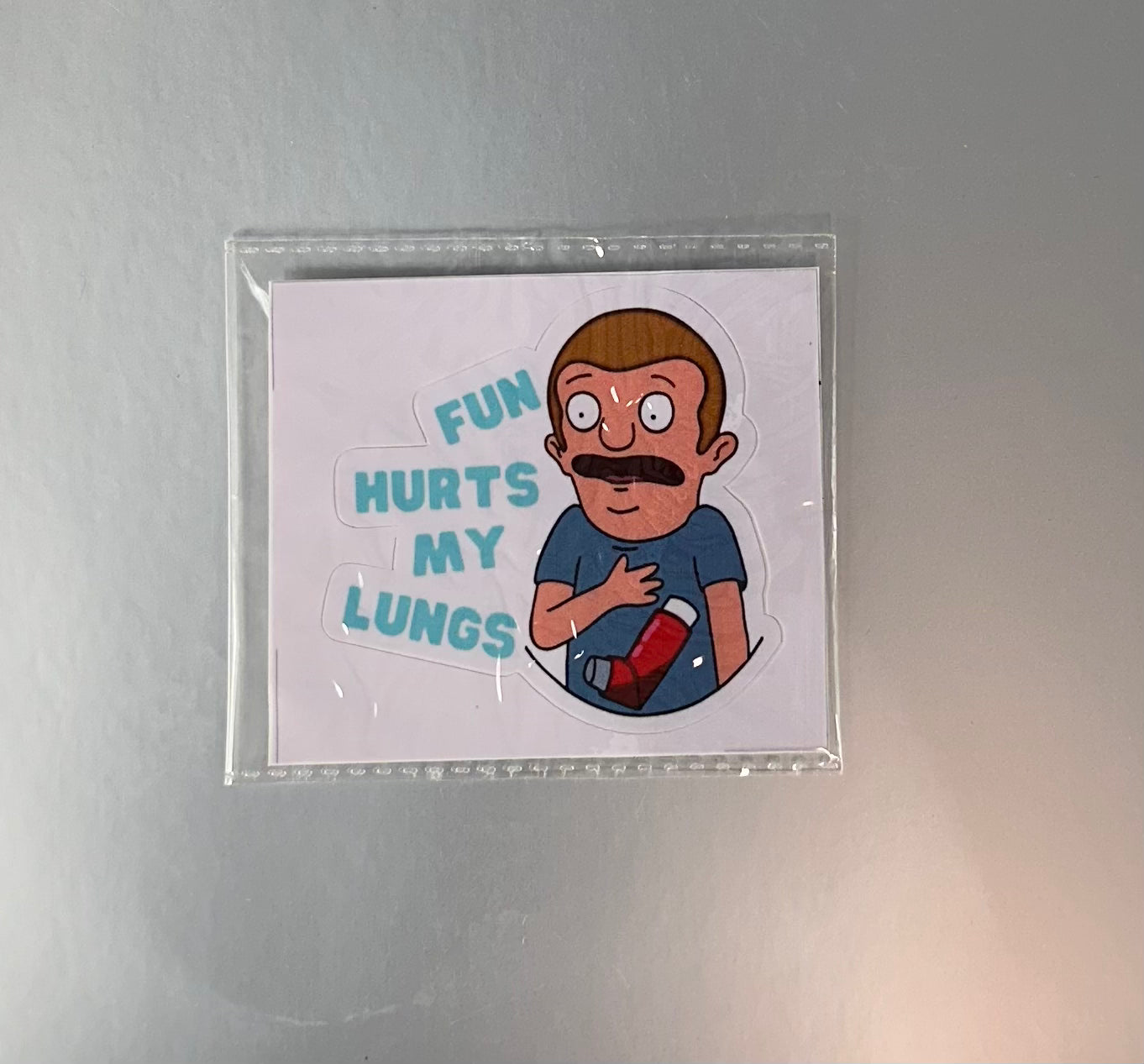 Fun hurts sticker