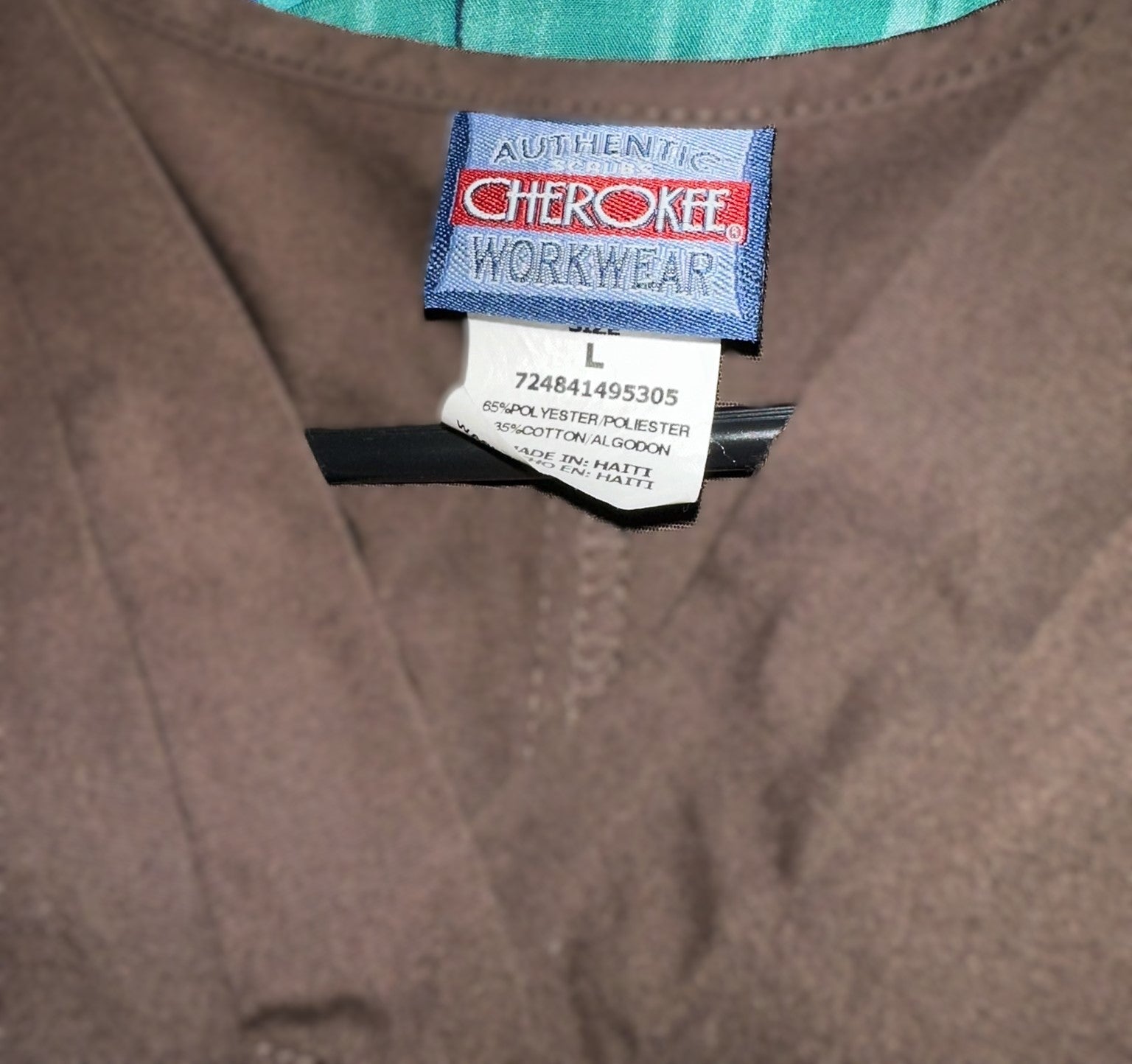 Cherokee scrub set size large *Preowned*