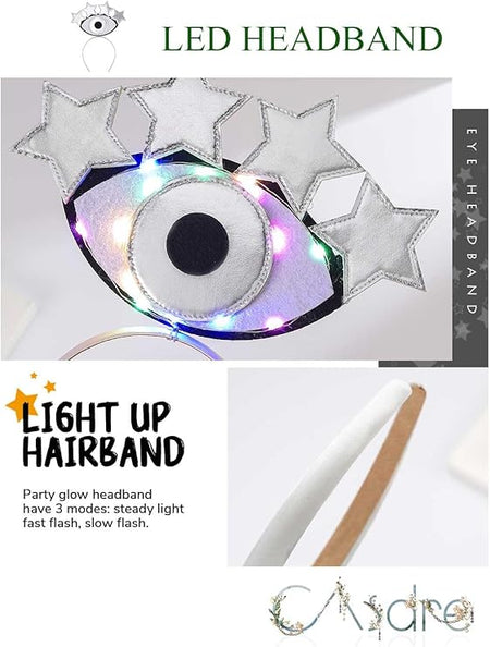 Eye and stars head band