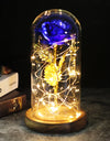 Drop shipping Galaxy Rose Artificial Flowers Beauty and the Beast Rose Wedding Decor Creative Valentine's Day Mother's Gift