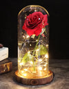 Drop shipping Galaxy Rose Artificial Flowers Beauty and the Beast Rose Wedding Decor Creative Valentine's Day Mother's Gift