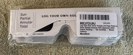 Solar elipse glasses *Preowned*
