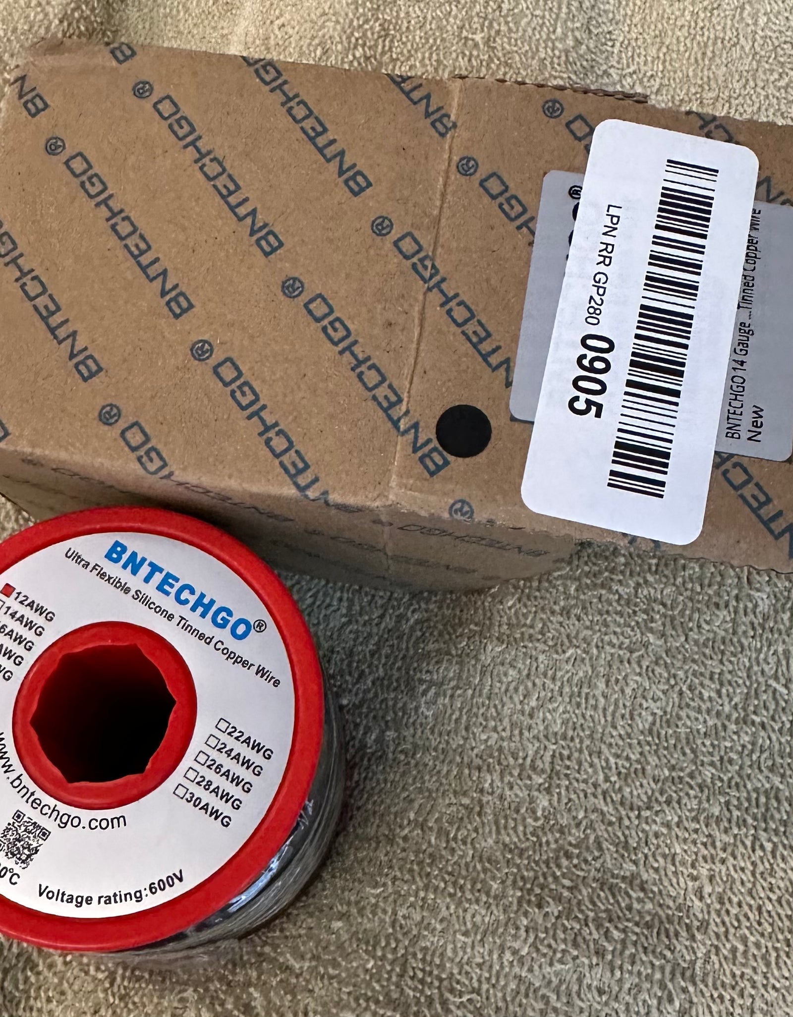 BNTECHGO Silicone tinned copper wire *Preowned*