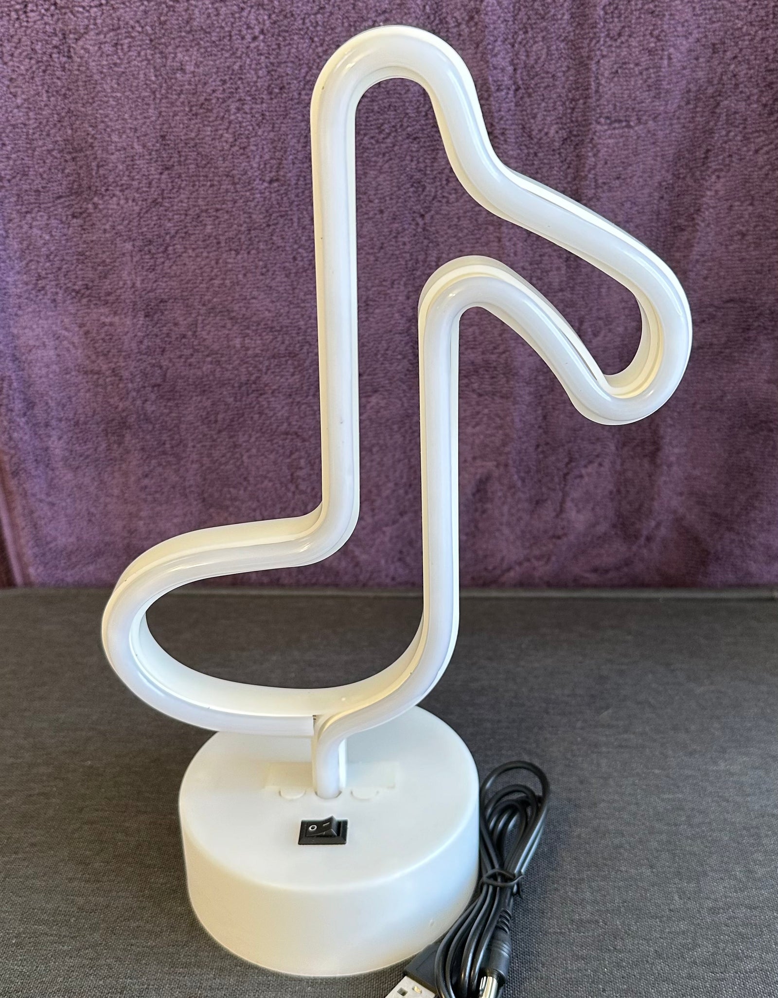 Music note lamp *Preowned*