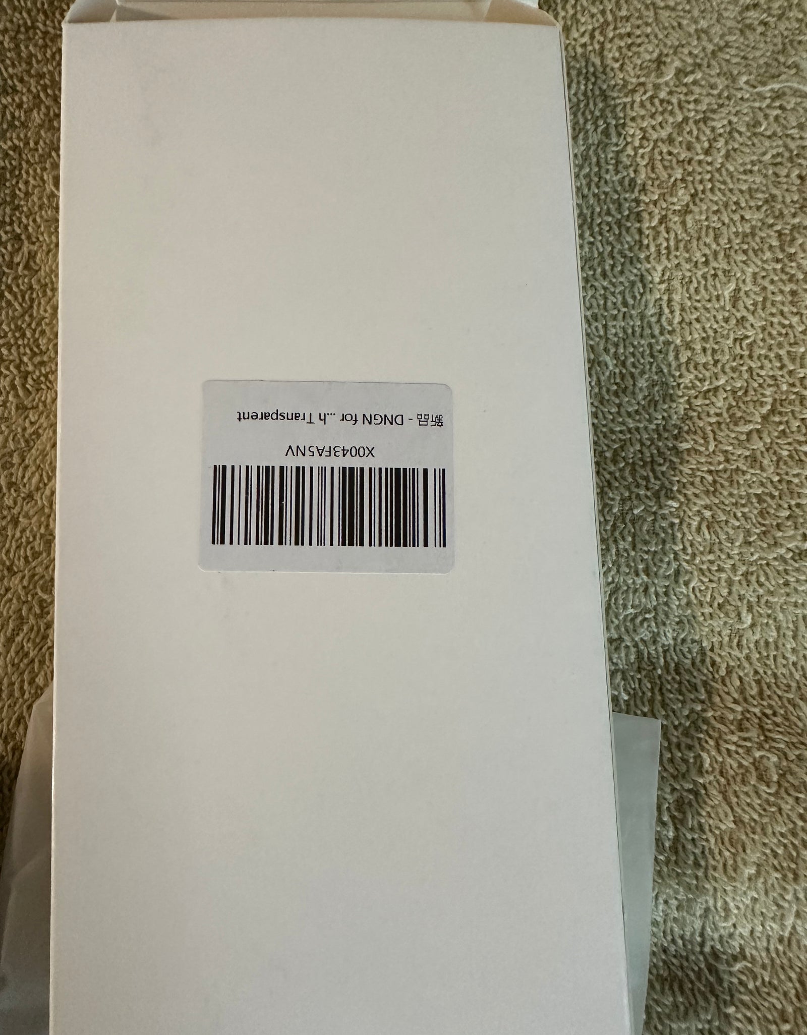 Transparent phone case *Preowned*