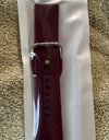 Burgundy watch band *Preowned*