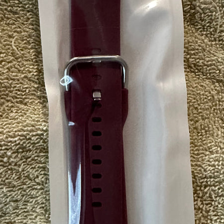 Burgundy watch band *Preowned*