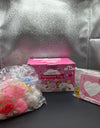 Valentine's Day cards and squishies