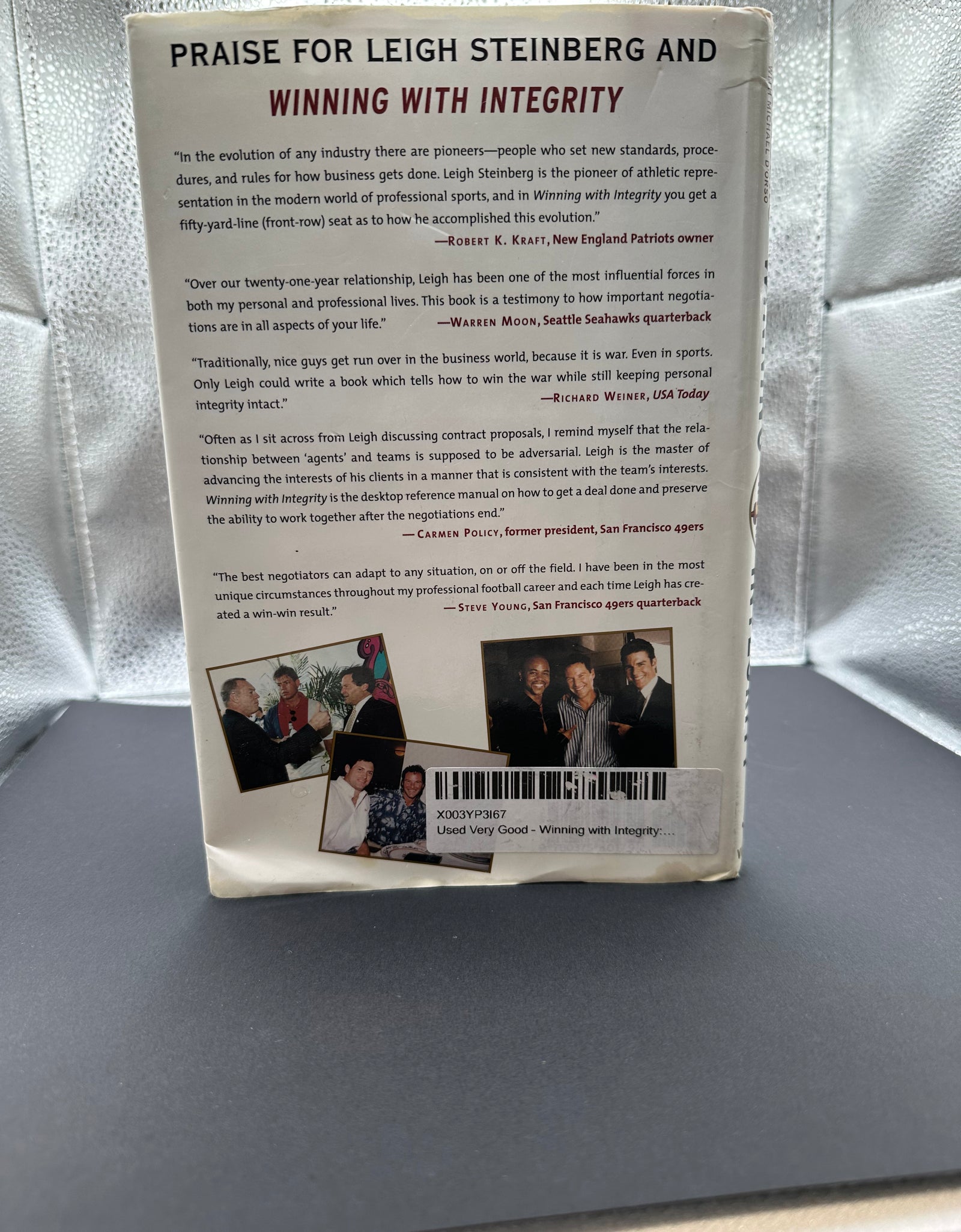 Winning with Integrity book