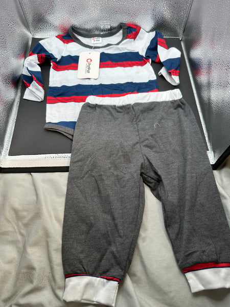 Patpat 3-6 mo. boys outfit