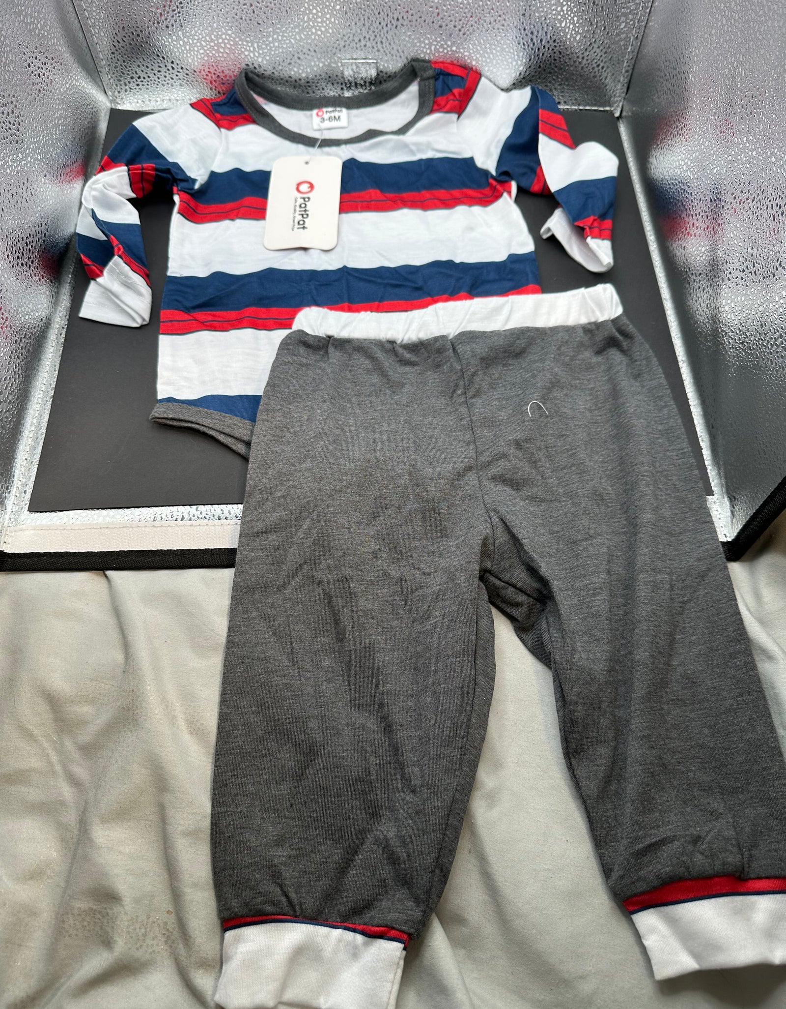 Patpat 3-6 mo. boys outfit