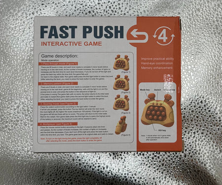 Fast Push Interactive Game *Preowned*