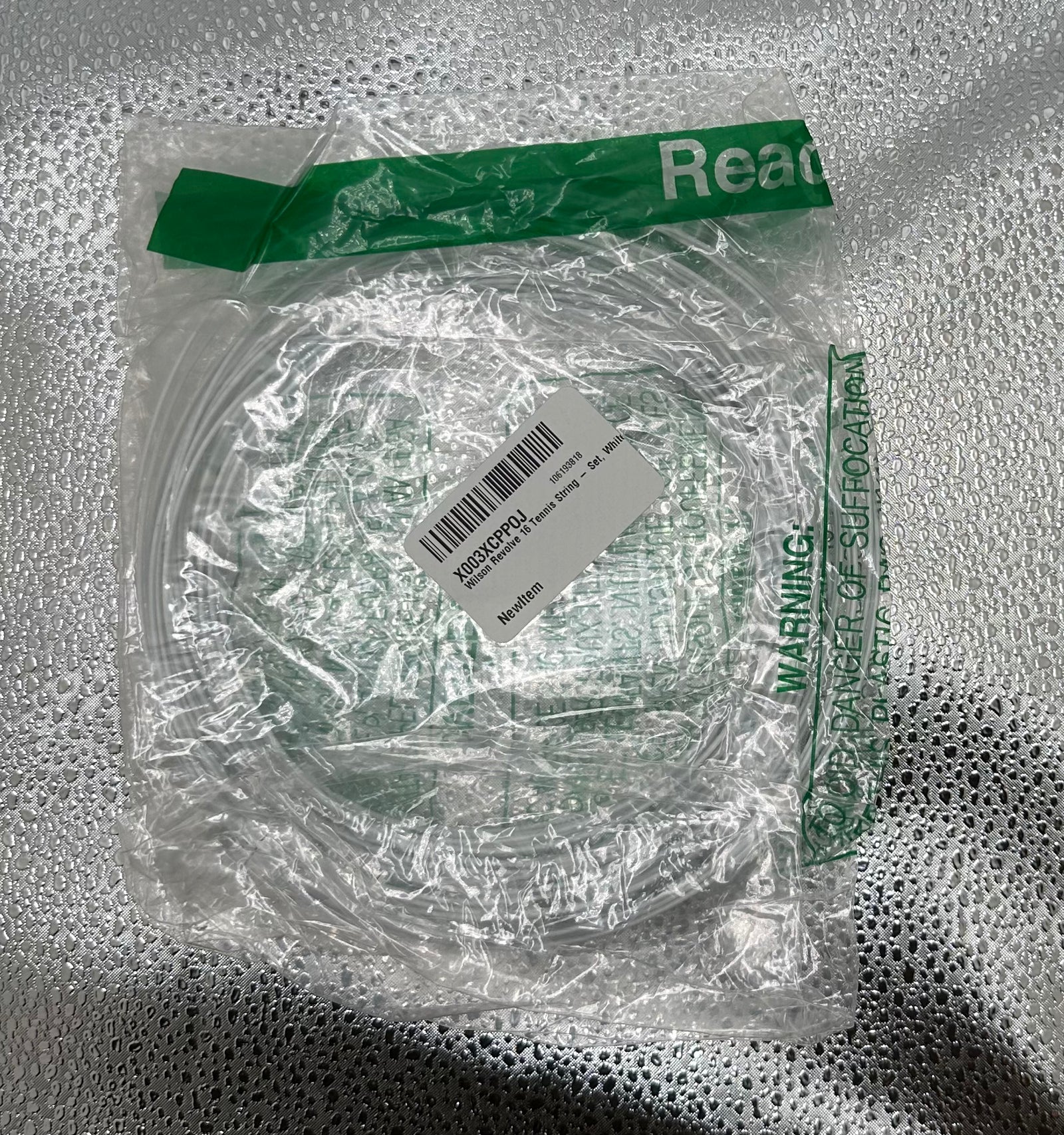 Tennis string *Preowned*