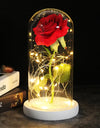 Drop shipping Galaxy Rose Artificial Flowers Beauty and the Beast Rose Wedding Decor Creative Valentine's Day Mother's Gift
