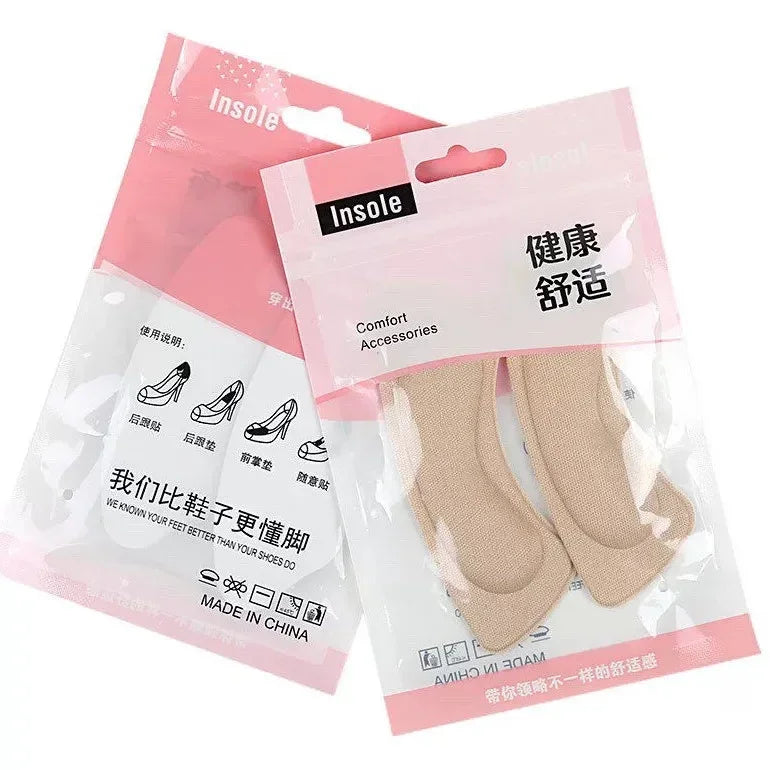 Women Insoles for Shoes High Heel Stickers Adjust Size Adhesive Heels Insert Feet Protector Sticker Pain Relief Foot Care Pad