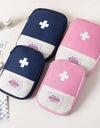 Portable Medicine Bag Cute First Aid Kit Medical Emergency Kits Organizer Outdoor Household Medicine Pill Storage Bag Travel
