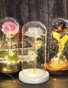 Drop shipping Galaxy Rose Artificial Flowers Beauty and the Beast Rose Wedding Decor Creative Valentine's Day Mother's Gift