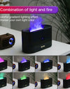 Kinscoter Aroma Diffuser Air Humidifier Ultrasonic Cool Mist Maker Fogger Led Essential Oil Flame Lamp Difusor