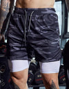 2022 Sport Shorts Men Sportswear Double-deck Running Shorts 2 In 1 Beach Bottoms Summer Gym Fitness Training Jogging Short Pants