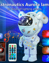 Kids Star DIY Projector Night Light with Remote Control 360 Adjustable Design Astronaut Nebula Galaxy Lighting for Children