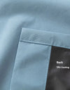 1PC Blackout Curtains With Black TPU Interlining Thin and Light Drapery Panel for Bedroom Meetingroom Share Room Office