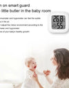 LCD Digital Thermometer Hygrometer Indoor Room Electronic Temperature Humidity Meter Sensor Gauge Weather Station For Home
