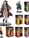 Anime Demon Slayer Kimetsu no Yaiba figure Kamado Tanjirou Action Figure Agatsuma Zenitsu Nezuko Warrior PVC Model Toys