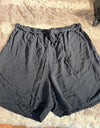 Plus Size Paper Bag Shorts