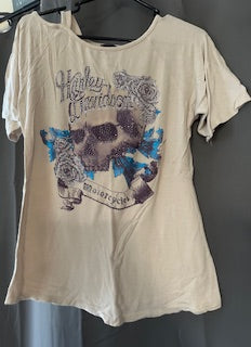 Harley Davidson tan women's shirt