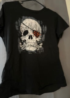 Harley Davidson black women's T-shirt