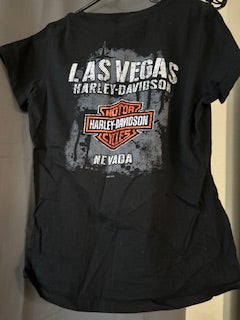 Harley Davidson black women's T-shirt