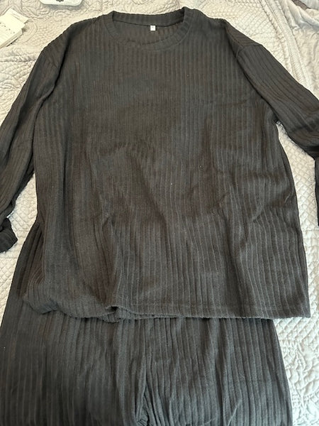 Women's 2-piece long sleeve and shorts sets