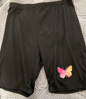 Women's butterfly capris