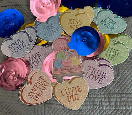 Valentine's heart decorations